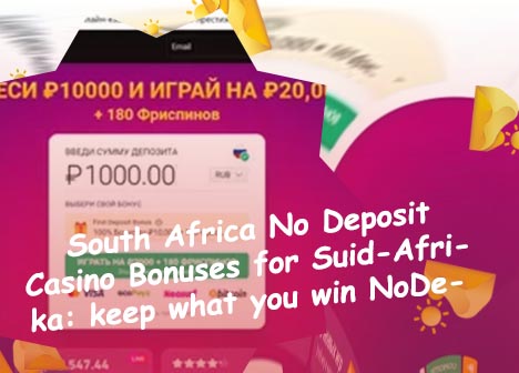 $10 deposit bonus casino nz in SA