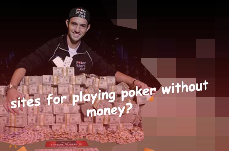 Playing poker without money