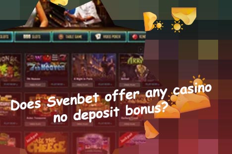 Svenbet no deposit