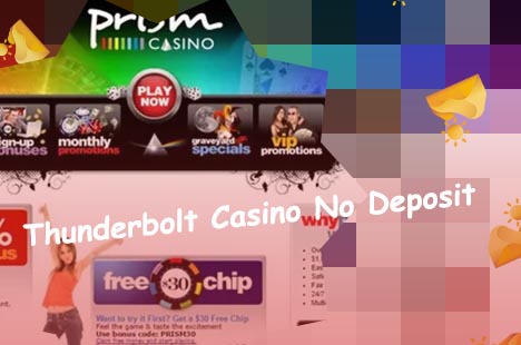 Thunderbolt casino free coupons no deposit